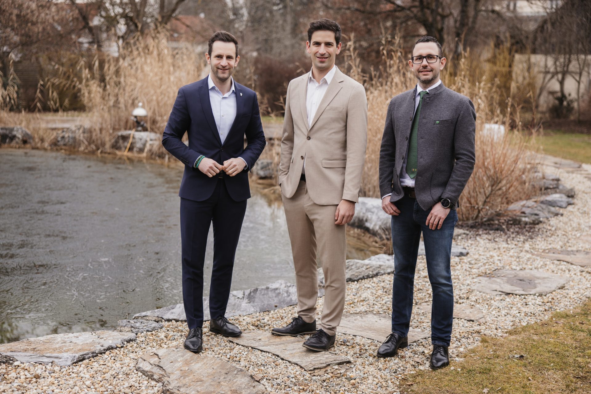 Geschäftsführer mit den Regionsvorsitzenden der Oststeiermark