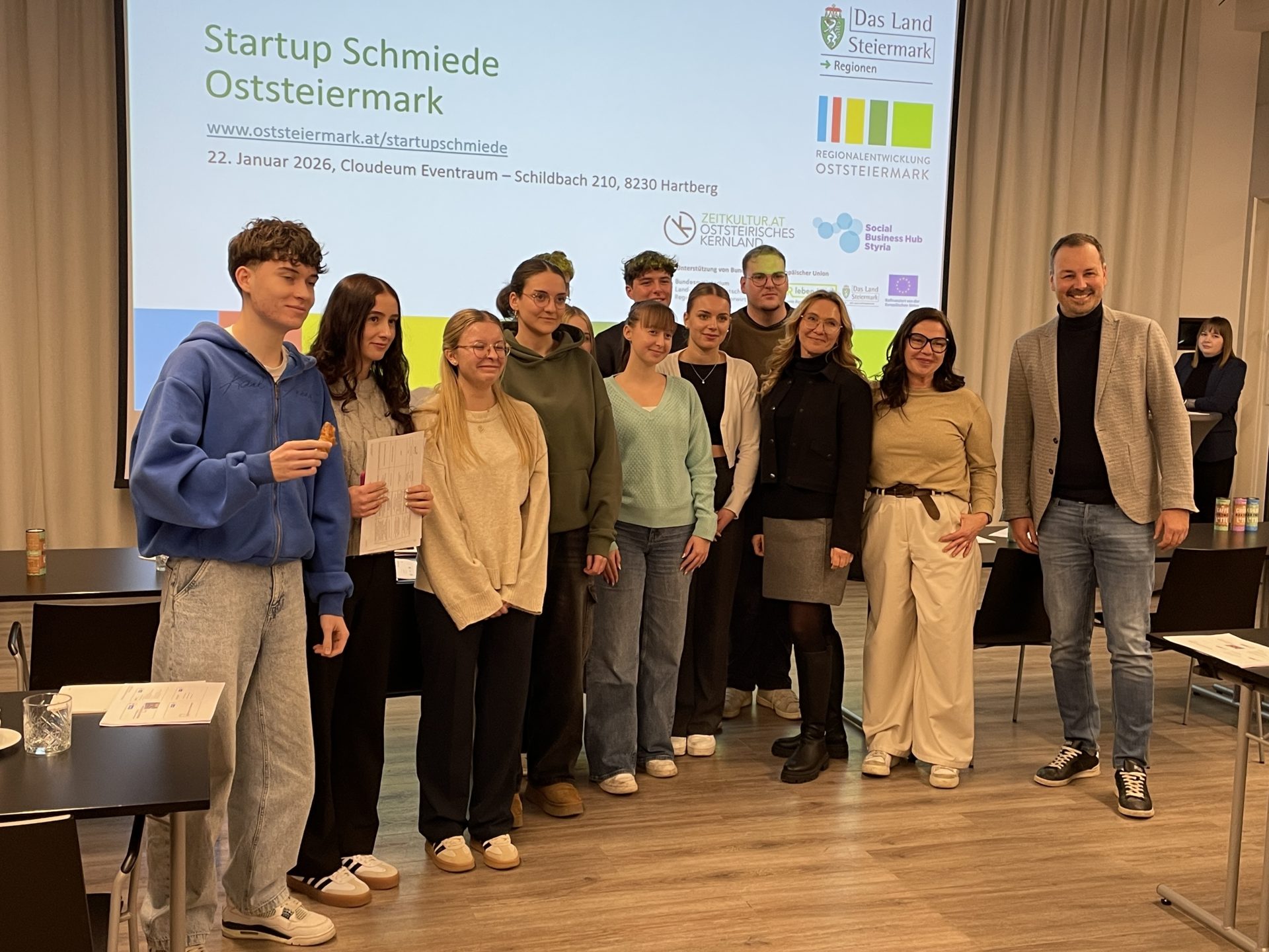 Startup Schmiede Oststeiermark Schüler HAK 22012026 copyright REO GmbH